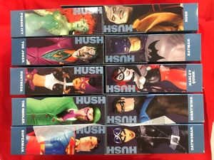 DC Direct BATMAN HUSH Series 1 & 2 Complete Set Jim Lee figure Case Fresh SEALED - Picture 1 of 12
