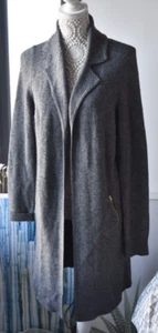 Jaeger Soft Wool/Cotton/Cashmere Mix Cardigan Pockets Size M Worn Once - Picture 1 of 7