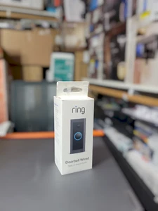 Ring Video Doorbell Wired - Black - Picture 1 of 2