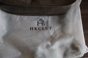 HKCLUT LADYS CROSSBODY BAG VEGAN LEATHER 2 GUITAR ADJUSTAB STRPS MUSHROOM COLOR - Picture 1 of 8