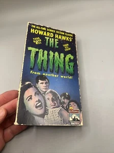 The Thing From Another World VHS Howard Hawks Scifi Horror Nostalgia Merchant - Picture 1 of 13