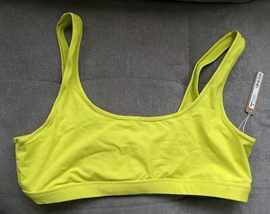 Skims Bikini Top Yellow Size XL, NWT - Picture 1 of 3