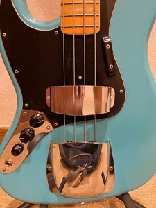 Fender 3-Bolt Jazz Bass Left-Handed w. Maple Fretboard 1976 - RARE & Pristine! - Picture 1 of 12