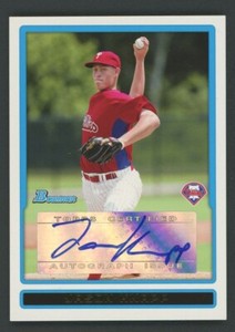 2009 Bowman Jason Knapp AUTOGRAPHED #BPA-JK MLB Philadelphia Phillies Card