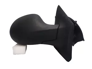 ESPEJO RETROVISOR ALA MANUAL RENAULT TWINGO (2007-2010) CONDUCTOR LADO DERECHO NEGRO (#R10) - Imagen 1 de 12