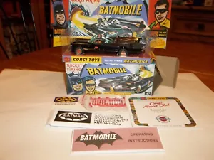 Corgi Model Club 267 - 1966 Batmobile - Gloss Black - Reproduction - Brand NEW - Picture 1 of 9