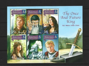 Bloque Alderney 18 Terence Hanbury Blanco ** (mnh) - Imagen 1 de 1