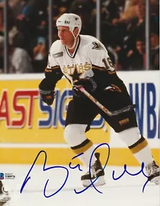 BRETT HULL Signed Dallas STARS 8X10 PHOTO with Beckett COA - Picture 1 of 1