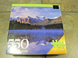 MAJESTIC MORNING ~ SERENITY SERIES, 550 PC. PUZZLE, CREATIVE EDGE, NEW, SEALED   - Picture 1 of 3