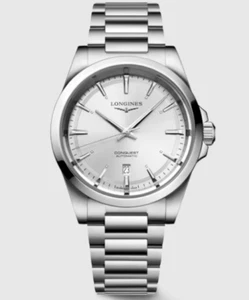 LONGINES  Conquest Automatic 41 mm Silver Dial Steel Men's Watch L3.830.4.72.6 C - Picture 1 of 8