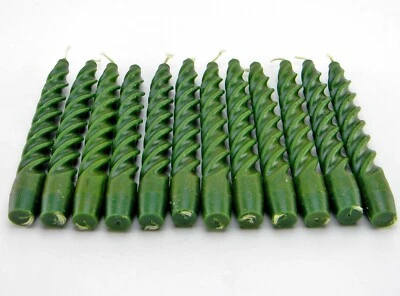 Lote 12 x 8 em Velas Espirais Venezianas Ever Green Price 5 horas de tempo de queima - Imagem 1 de 4