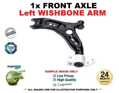 Front Axle LEFT WISHBONE Track Control ARM for AUDI A3 2.0TFSi 2004-2012 - Image 1 of 4