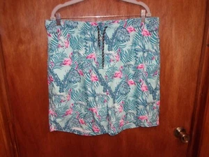 Men's Surplus Flamingo Pull On Board Shorts Size XL - Picture 1 of 1
