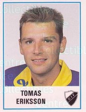 1987-88 Swedish Panini Stickers #74 Tomas Eriksson