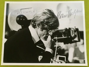 1980 Robert Redford Signed 8X10 Glossy Photo Ordinary People Director No COA - Picture 1 of 5