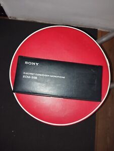 Vintage Sony Condenser Microphone ECM 55 B