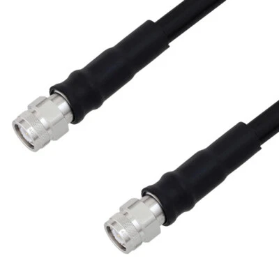 TNC Male LMR-240 Times Microwave Coaxial Cable Assembly Plug Connectors LMR HAM - Image 1 of 3