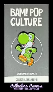 Yoshi Collectible Enamel Pin - BAM! Box (Super Mario Bros.) - Picture 1 of 1