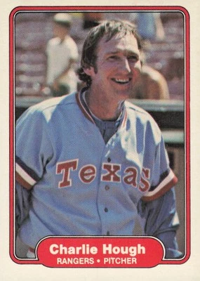1982 Fleer #319 Charlie Hough - Image 1 of 2