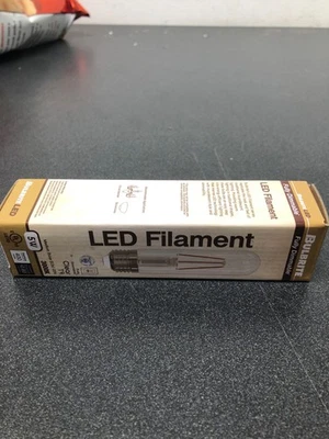 Bulbrite 776892 - led5t9/30k/fil/3 tubular style antique filament led light bulb - Image 1 of 2