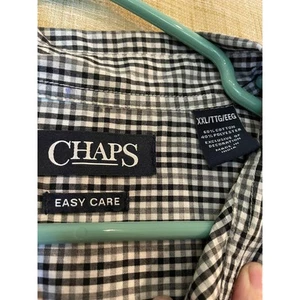 Chaps Easy Care Button Down Hemd Gingham Kariert Langarm XXL - Bild 1 von 6