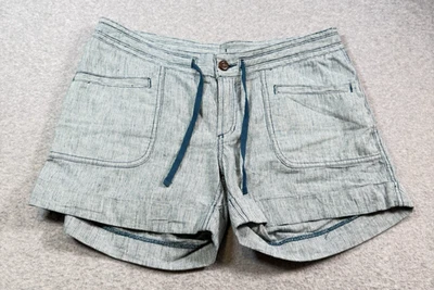 Pantalones Cortos Mujer The North Face 10 Rayas Mezcla Lino Larisen Náutico Foto 1 de 4