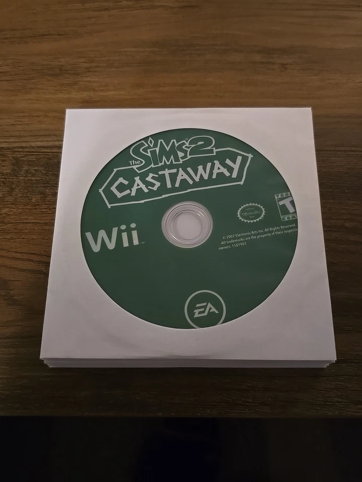 The Sims 2: Castaway Nintendo Wii Disc Only - Image 1 of 1