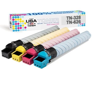 Tóner para Konica Minolta bizhub C450i, C550i, C650i, TN626C, TN626M, TN626Y, TN626K - Imagen 1 de 5