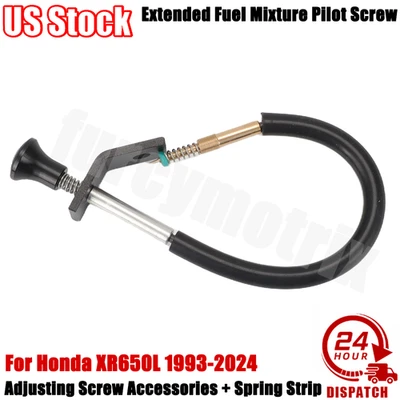 Accesorios de tornillo de ajuste + carburador de tira de resorte para Honda XR650L 1993-2024 Foto 1 de 4