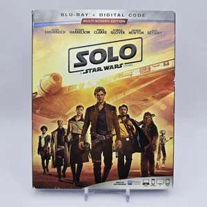 Solo Star Wars (Blu-Ray + Digital Code) - NEW w/Slipcover - Bild 1 von 5