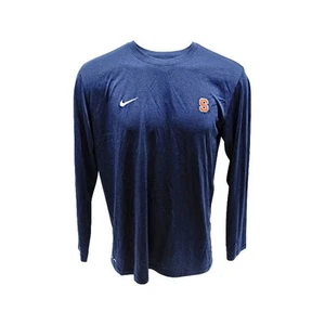 Nike Syracuse University Orange Team Issued Navy Football DriFit Shirt size XL - Picture 1 of 4