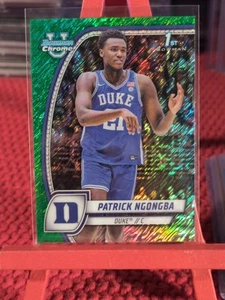 2025 Bowman U Chrome Patrick Ngongba 1st Bowman Green Shimmer Refractor - Bild 1 von 5