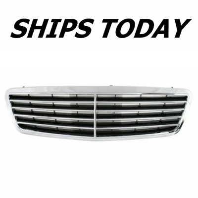 НОВАЯ передняя решетка для 2003–2006 Mercedes-Benz класса E - Изображение 1 из 4