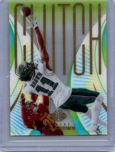 2024 Panini Illusions #13 A.J. Brown Clutch Emerald - Picture 1 of 2