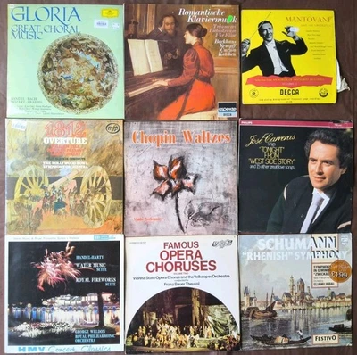 2.   JOBLOT BUNDLE   72 X VINYL LP S CLASSICAL RECORDS   GREAT VALUE - Image 1 of 4
