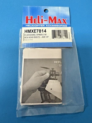 Heli-Max HMXE7814 Feathering Spindle W/Hex Head Bolts: Axe CP *NEW* - Image 1 of 2