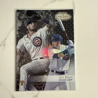 2017 Topps Gold Label Class 1 Black Parallel RC #44 Ian Happ Cubs - Image 1 of 2