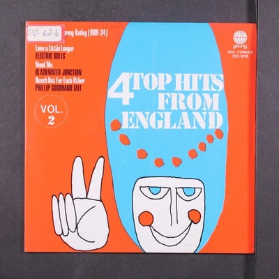 ELTON JOHN & OTHERS: 4 top hits from england vol. 2 YOUNG 7" EP 33 RPM Brazil Foto 1 de 4