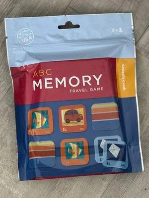 Crocodile Creek QTY  16 ABC Memory Travel Game - Image 1 of 2