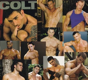 COLT MEN 2020 CALENDAR ALL TYPES HAIRY HUNKS EDU BOXER VINCE LAMBERT ADAM DEXTE - Picture 1 of 1
