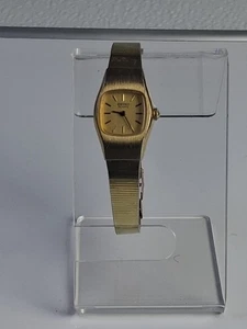 Seiko 5420-5039 goldfarbene Quarz Analog Damenuhr - Bild 1 von 14