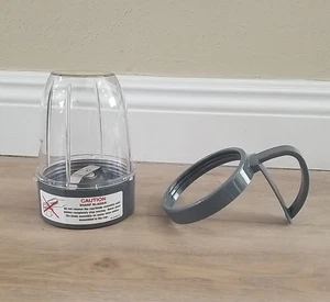 18 Unzen Tasse mit Klinge und Griff für Nutribullet NB-101B - Bild 1 von 6