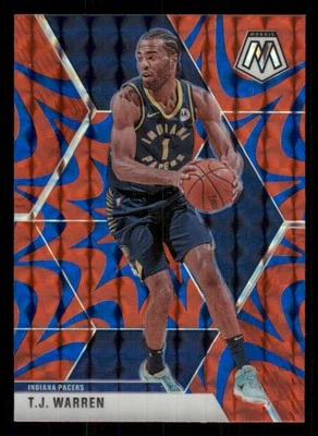 2019-20 Panini Mosaic Mosaic Blue Reactive #165 T.J. Warren - Image 1 of 2