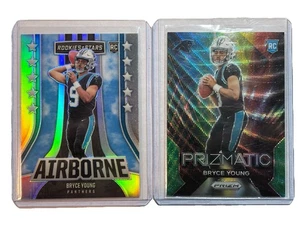 Bryce Young - RC Lot - Rookies & Stars Airborne Silver & Prizmatic Green Wave - Bild 1 von 2