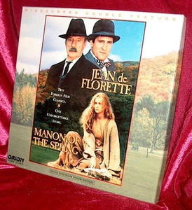 LD Laserdisc  JEAN de FLORETTE & MANON OF THE SPRING Yve Montand CLAUDE BERRI - Picture 1 of 2