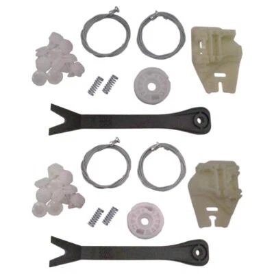 For BMW X5 (E53) Window Regulator Repair Kit Cable Pull - Set Rear Left+Right - Image 1 of 3
