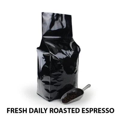 5 LBS OF WHOLE BEAN ESPRESSO FRESH, ROAST TO ORDER COFFEE - DARK ROAST - Image 1 of 4