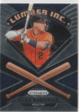 2020 Panini Prizm Lumber Inc. Alex Bregman Card# LI-3