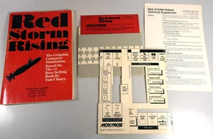 Commodore 64: RED STORM RISING by MicroProse - Tested & WORKS! - Picture 1 of 7