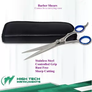 GERMAN Barber Hair Cutting Scissors Shears 7" Stainless Steel Fine Cut - Picture 1 of 3